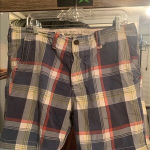 Abercrombie and Fitch plaid shorts